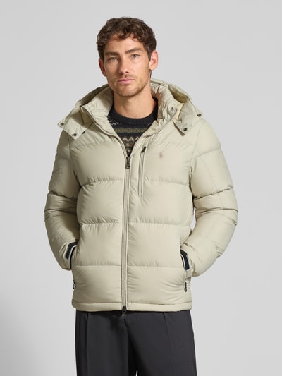 Polo Ralph Lauren Daunenjacke mit Logo-Stitching Beige 4