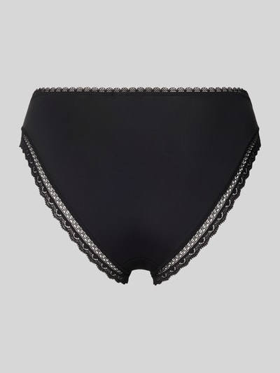 HUGO Slip mit Spitzenbesatz Modell 'UNIQUE' Black 3