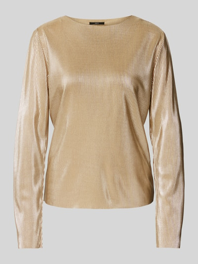 Zero Longsleeve mit Rundhalsausschnitt Gold 2