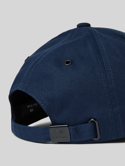 PAUL SMITH Cap mit Label-Detail Modell 'ZEBRA' Marine 3