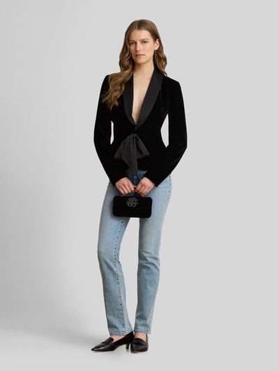 Lauren Ralph Lauren Regular Fit Kurzblazer mit Schalkragen Black 1