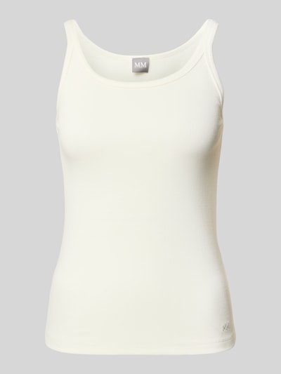 MM Tanktop in Ripp-Optik Modell 'STRENNA' Offwhite 2