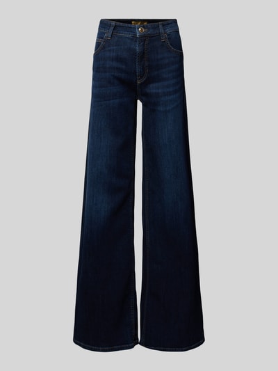 Cambio Flared jeans met 5-pocketmodel, model 'PALAZZO' Donkerblauw - 2