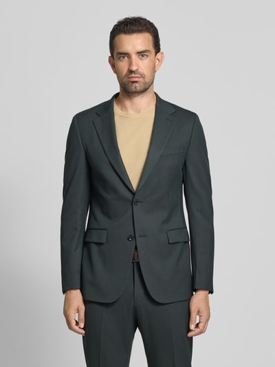 Strellson Marynarka do garnituru o kroju slim fit z dodatkiem wełny model ‘ALZER 3’ Ciemnozielony 4