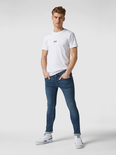 Only & Sons Stone-washed slim fit jeans Blauw - 1