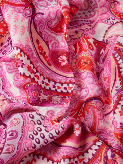 Codello Schal mit Paisley-Muster Pink 2