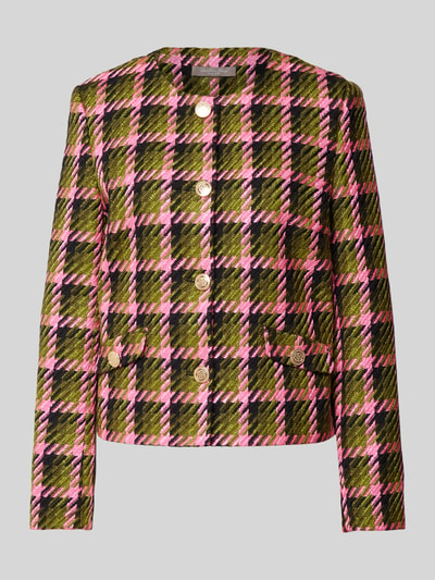 Christian Berg Woman Selection Blazer in Bouclé-Optik Pink 2