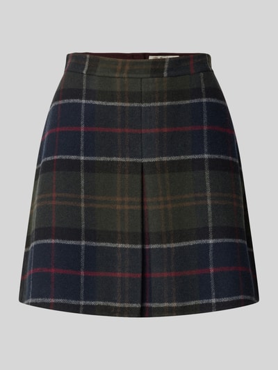 Barbour Spódnica mini z kontrafałdą model 'MARLOW MINI SKIRT' Granatowy 1