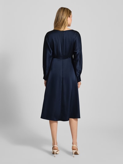 Christian Berg Woman Selection Midikleid mit Rundhalsausschnitt Marine 5