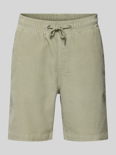 Mazine Regular fit korte broek van corduroy Lichtgroen - 2