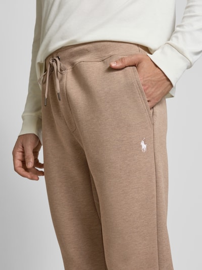 Polo Ralph Lauren Sweatpants mit elastischem Bund Beige Melange 3