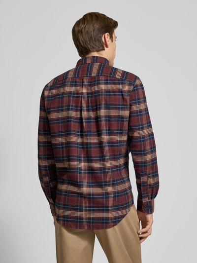 Tommy Hilfiger Koszula casualowa o kroju regular fit z czystej bawełny model ‘FLANNEL TARTAN’ Bordowy 5