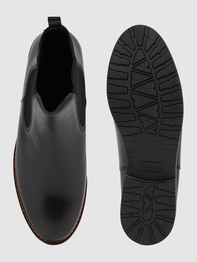 Tamaris Chelsea Boots aus Leder  Schwarz 4