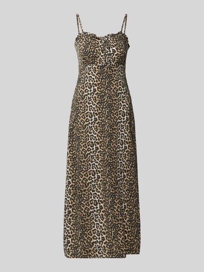 ONLY Ausgestelltes Freizeitkleid aus reiner Viskose Modell 'BRENNA' Sand 2