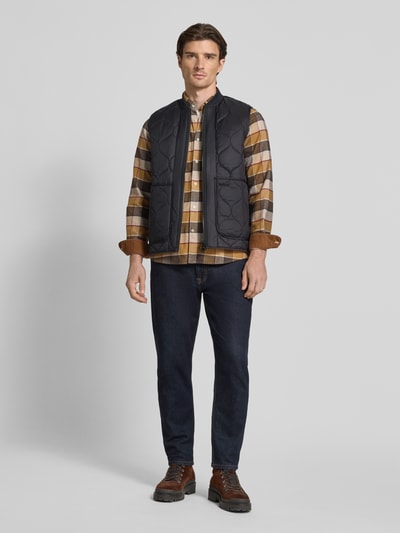 Barbour Regular fit bodywarmer met tweewegritssluiting Zwart - 1