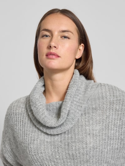 LeGer Coltrui met extra brede schouders, model 'Jarine' Lichtgrijs - 3