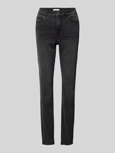 Christian Berg Woman Skinny Fit Jeans mit Viskose-Anteil Dunkelgrau 2