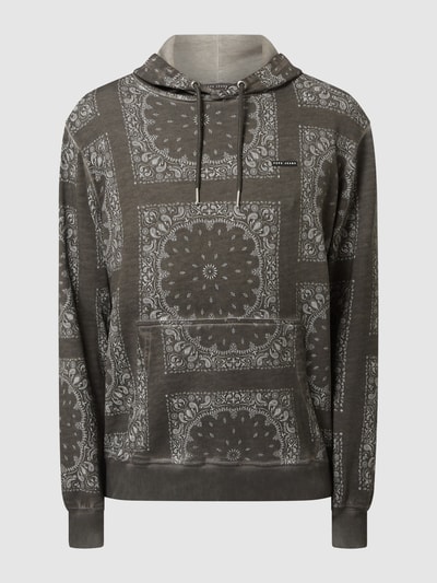 Pepe Jeans Hoodie mit Bandana-Print Modell 'Simon' Anthrazit 2