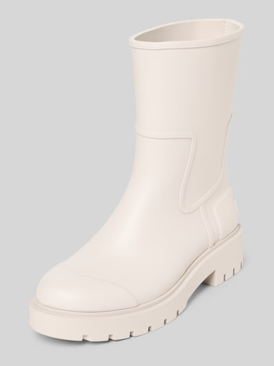 Calvin Klein Jeans Rubberen laarzen met labeldetail Beige - 1