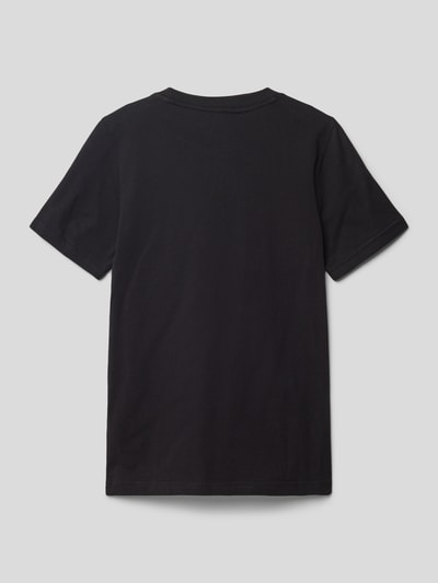 ADIDAS SPORTSWEAR T-Shirt mit Label-Print Black 3