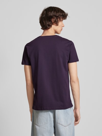 Alpha Industries T-shirt met labelprint Prune - 5