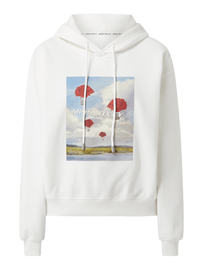 MISS SIXTY Hoodie mit Print Weiss 2