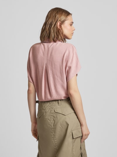 Pieces Bluse mit Knotendetail Modell 'VINSTY' Mauve 5