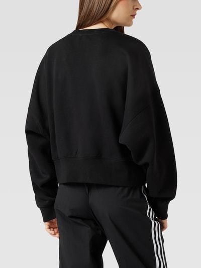 adidas Originals Sweatshirt met labelstitching Zwart - 5