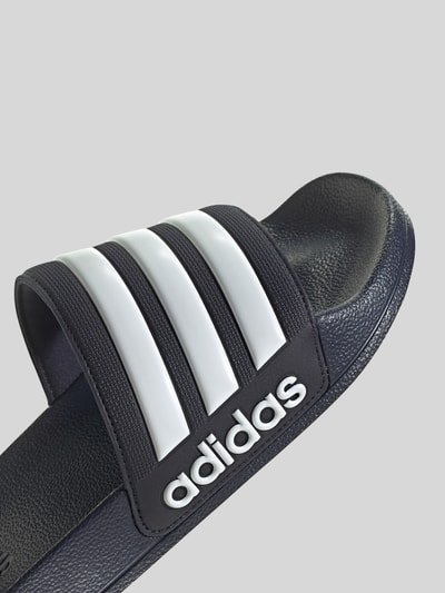 adidas Sportswear Badslippers met streepdesign met 3 strepen Marineblauw - 2