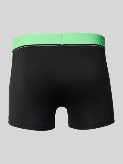 adidas Sportswear Obcisłe bokserki o kroju slim fit z wyhaftowanym logo model ‘Active’ w zestawie 3 szt. Czarny 3