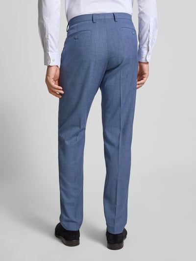 MCNEAL Spodnie do garnituru o kroju slim fit w kant Niebieski 5