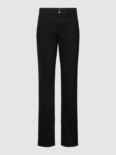 Brax Jeans met 5-pocketmodel, model 'Carola' Zwart - 2