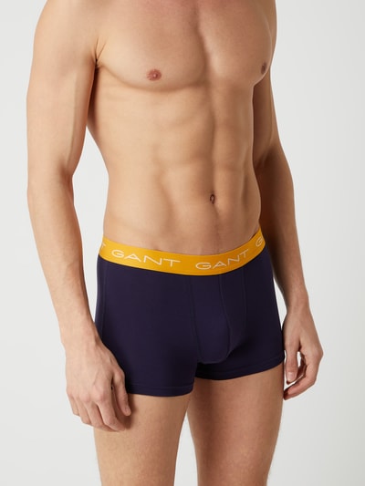 Gant Boxershort met stretch in set van 3  Donkerblauw - 3