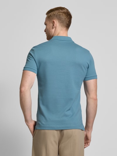 Lacoste Slim Fit Poloshirt mit Label-Patch Modell 'PIQUE' Rauchblau 5