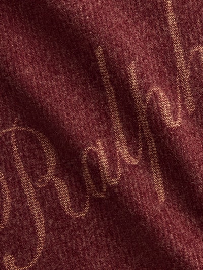 Lauren Ralph Lauren Schal mit Logo-Schriftzug aus Wollmix Bordeaux 2