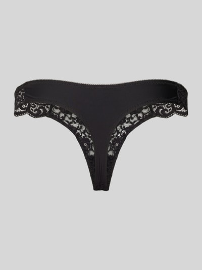 Triumph String in semitransparentem Design Modell 'AMOURETTE' Black 3