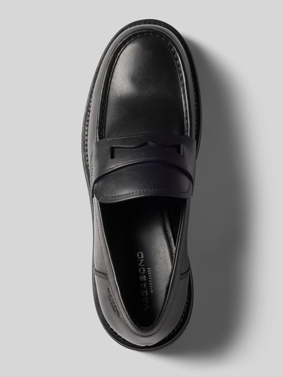 Vagabond Klapki ze skóry bydlęcej model ‘CAMERON’ Czarny 3