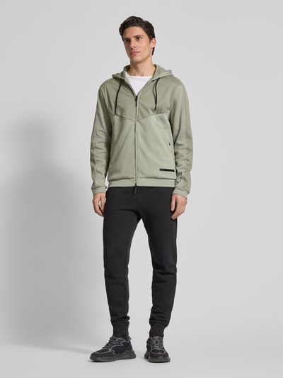 EA7 Emporio Armani Sweatjacke mit Kapuze Mint 1