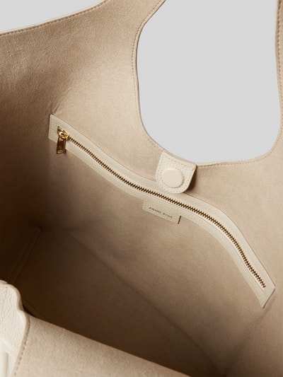 Anine Bing Handtasche mit Label-Detail Beige 5