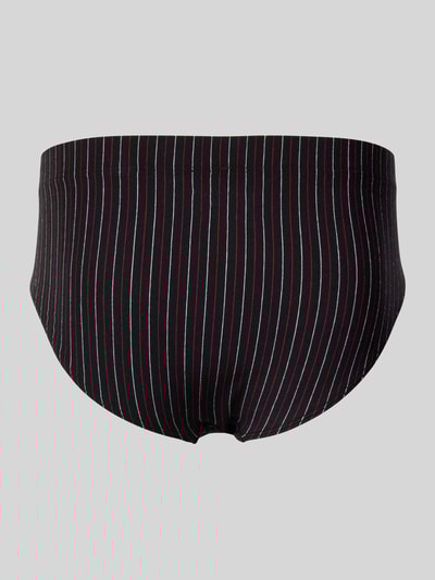 Schiesser Slim fit slip van katoenmix in een set van 3 stuks, model 'Supermini' Rood - 3