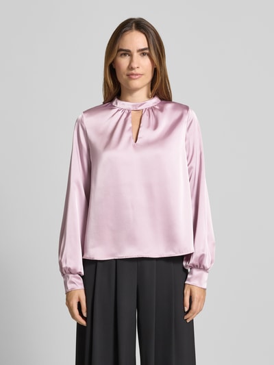 Rinascimento Blouseshirt met plooien Oudroze - 4