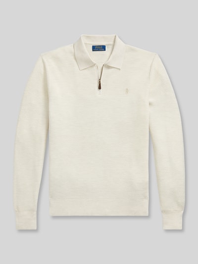 Polo Ralph Lauren Pullover aus Wolle mit Troyerkragen Sand 2