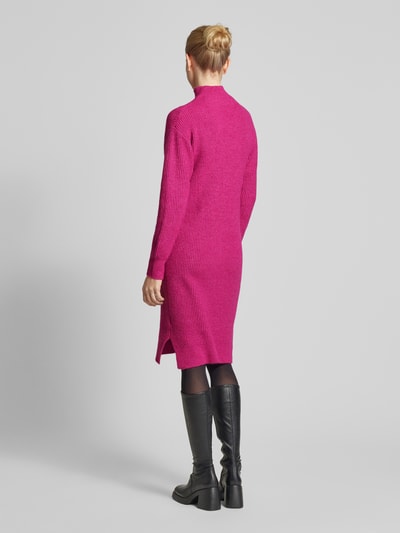 Christian Berg Woman Strickkleid mit Turtleneck Fuchsia 5