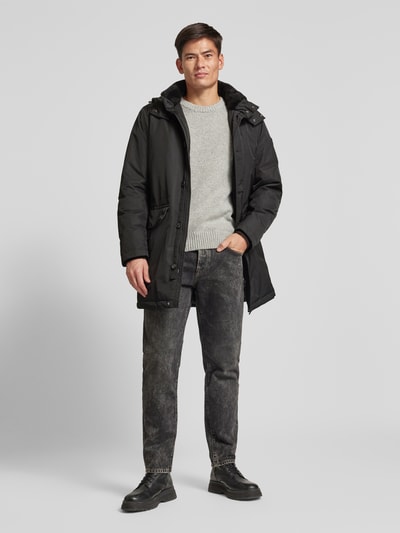 JOOP! Collection Parka mit Kapuze Modell 'Moratos' Black 1