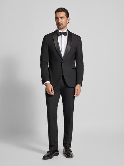 MCNEAL Slim Fit 1-Knopf-Sakko mit Reverskragen Black 1