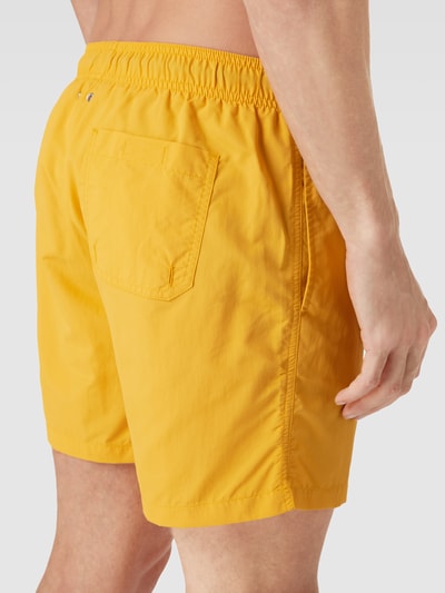 Gant Badehose mit Label-Stitching Orange 3