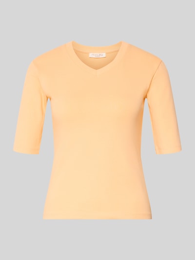Christian Berg Woman T-Shirt mit Rundhalsausschnitt Dunkelorange 2
