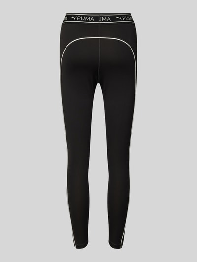 Puma Legging met elastische band met logo Metallic zwart - 3