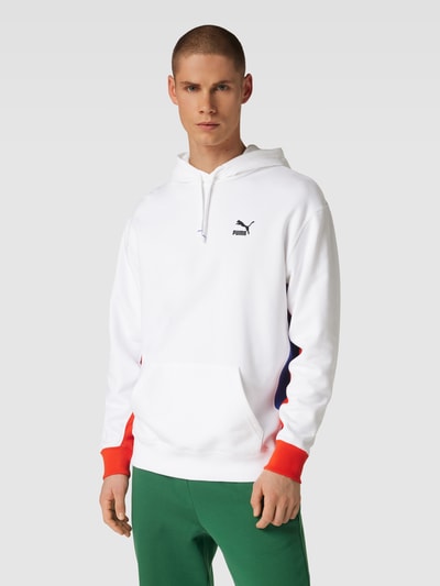 PUMA PERFORMANCE Hoodie mit Känguru-Tasche Weiss 4