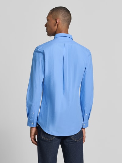 Polo Ralph Lauren slim fit vrijetijdsoverhemd van katoenmix Lichtblauw - 5